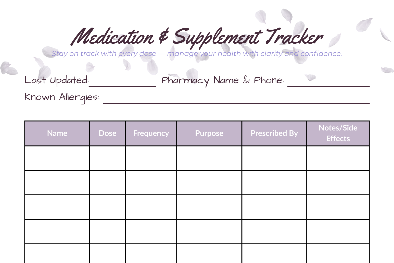 Medication Management Tracker